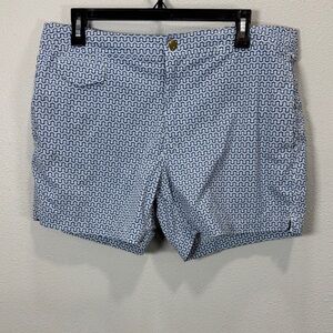 J.‎ Crew Blue and White Patterned Swimwear